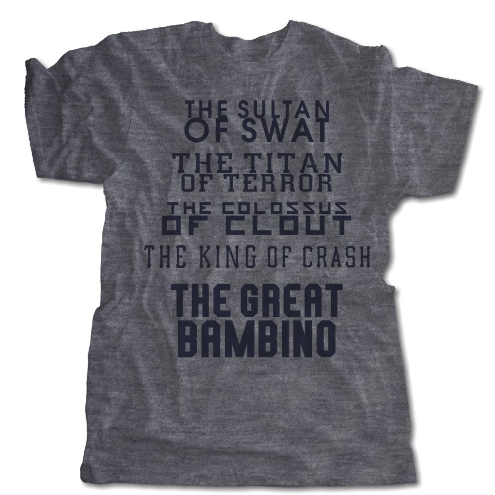 Sultan of Swat, Etc. Etc.