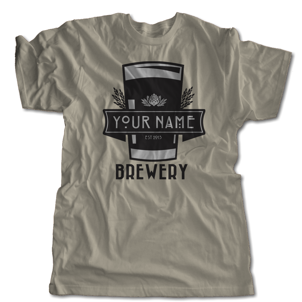 Custom Your Name Brewery T-Shirt